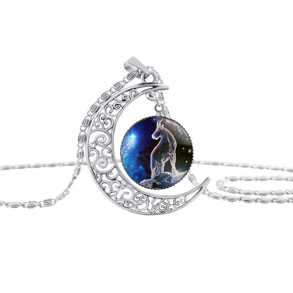 Collier Signe Astrologique Capricorne | Lune Femme