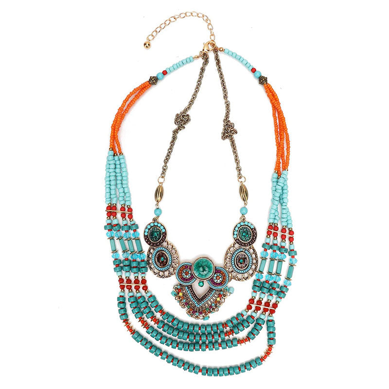 Collier Fantaisie Ethnique