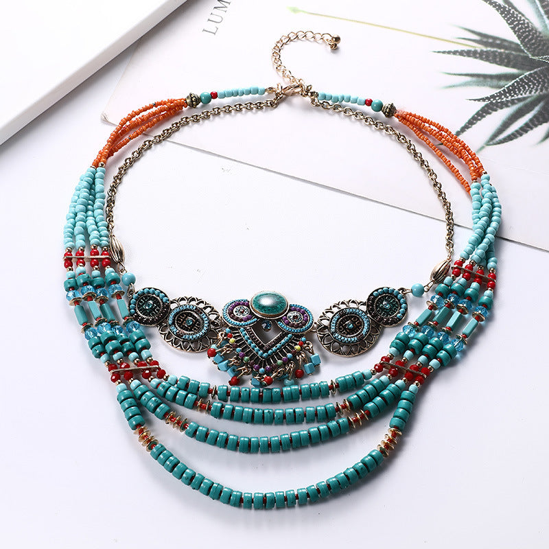 Collier Fantaisie Ethnique