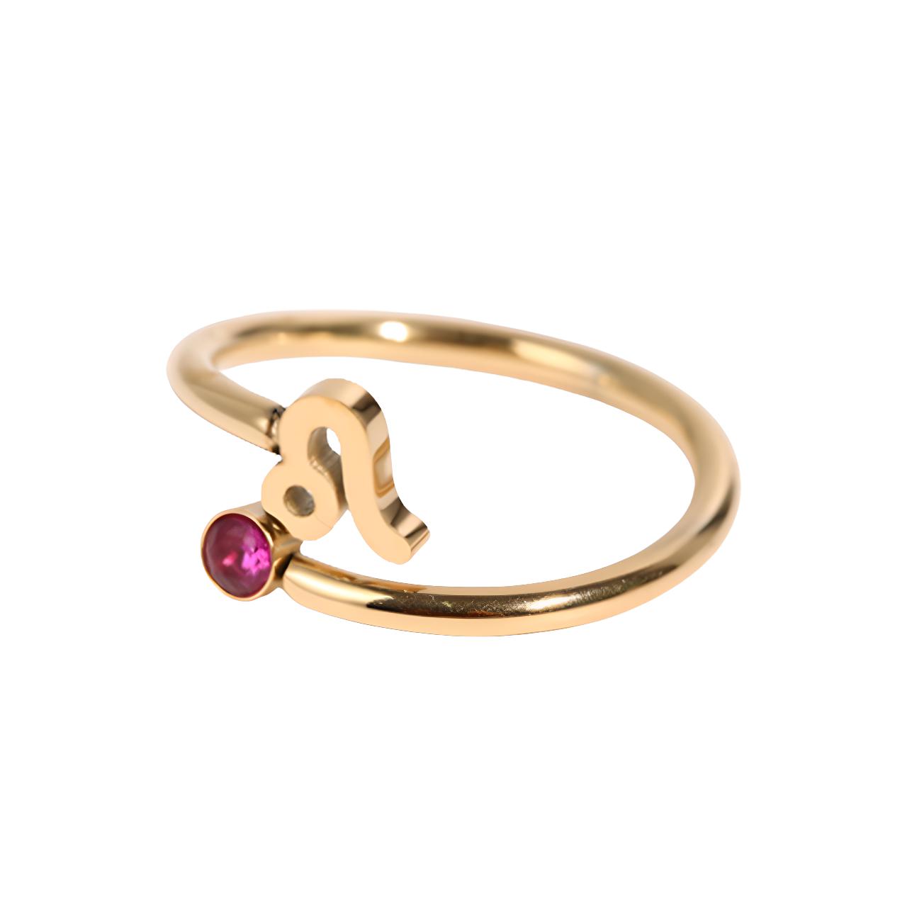 Gold Zodiac Ring