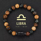 Bracciale Segno Zodiacale con Pietra Naturale