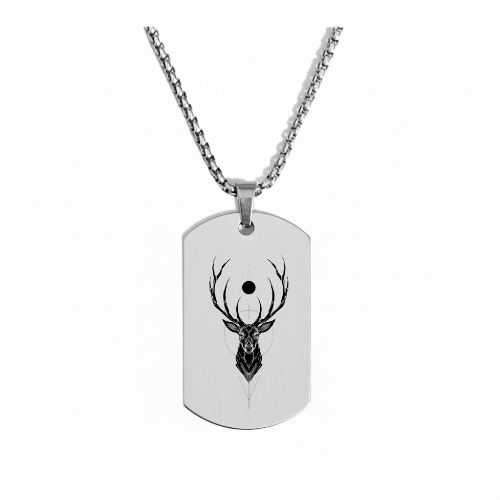 Spirituelle Cervus-Halskette