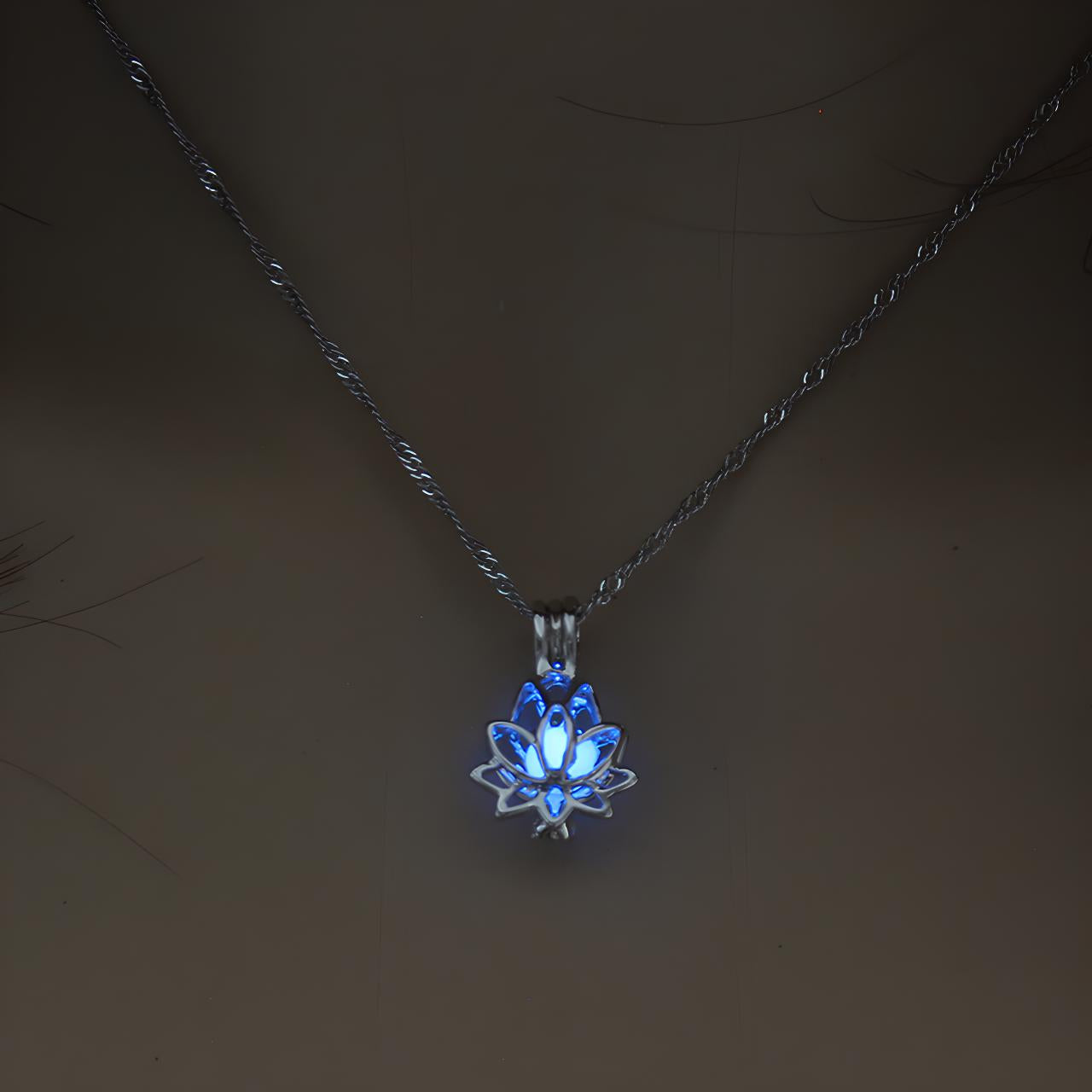 Luminous Lotus Necklace