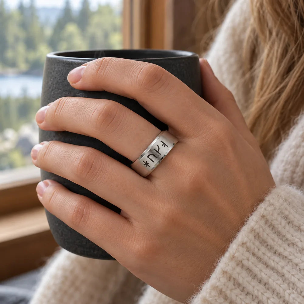 Viking Runes Personalized Ring – 1