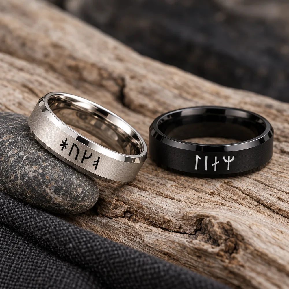 Viking Runes Personalized Ring – 4