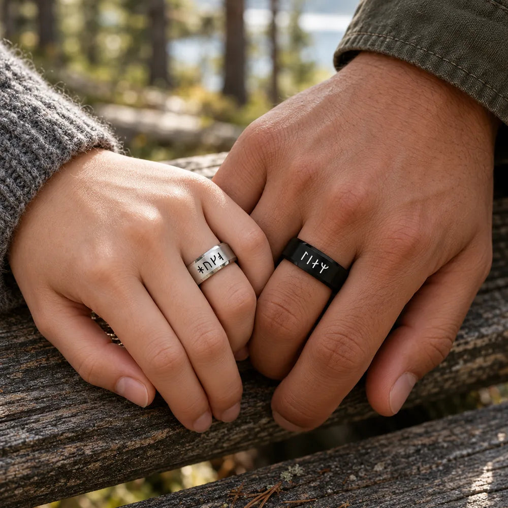 Viking Runes Personalized Ring – 3
