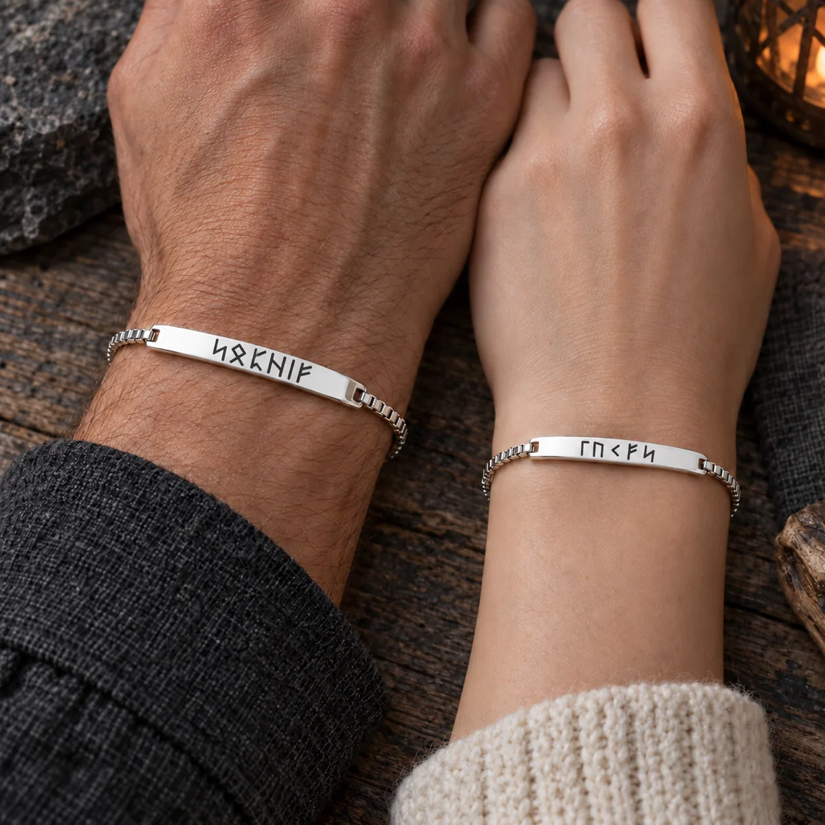 Wikinger Partnerarmbänder