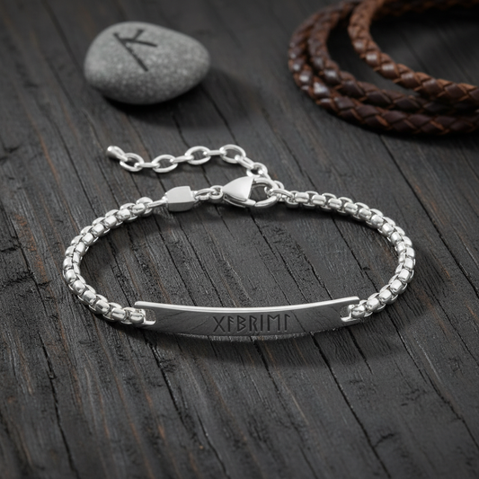 Bracelet Fin Runes Viking