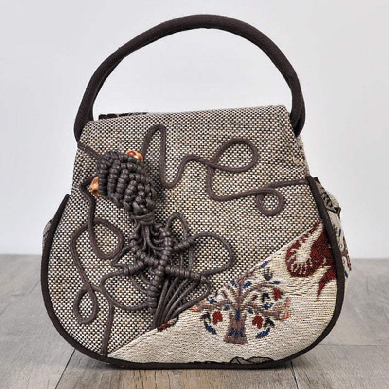 Bolso de Mano Bohemio Vintage