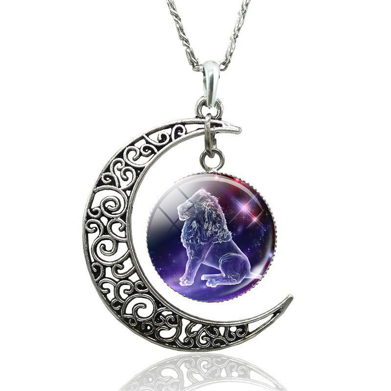 Collier Signe Astrologique Lion | Lune Femme